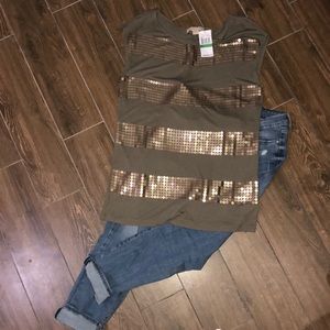 🔥NWT Michael Kors sequin tank! 🔥
